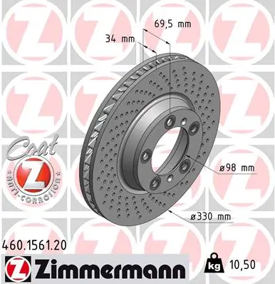 Piduriketas ZIMMERMANN 460.1561.20