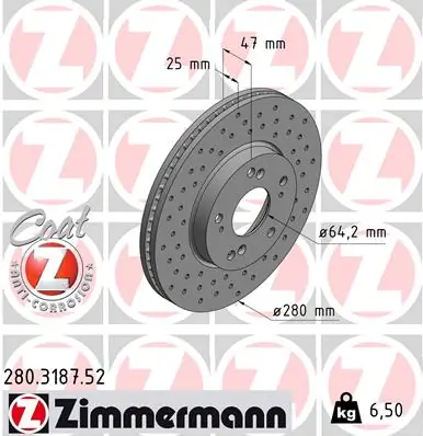 Piduriketas ZIMMERMANN 280.3187.52