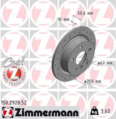 Piduriketas ZIMMERMANN 150.2928.52
