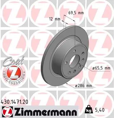 Piduriketas ZIMMERMANN 430.1471.20
