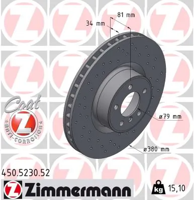 Piduriketas ZIMMERMANN 450.5230.52