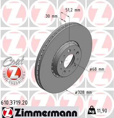 Piduriketas ZIMMERMANN 610.3719.20