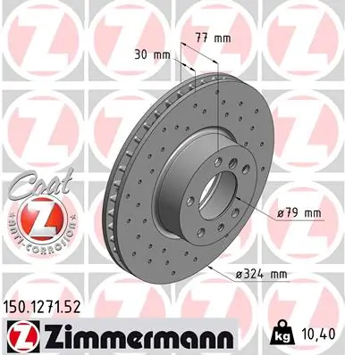 Piduriketas ZIMMERMANN 150.1271.52