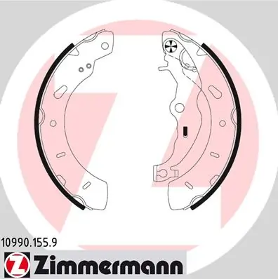 Piduriklotside komplekt ZIMMERMANN 10990.155.9