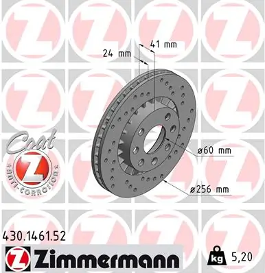 Piduriketas ZIMMERMANN 430.1461.52
