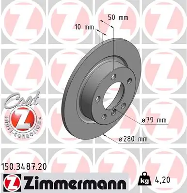 Piduriketas ZIMMERMANN 150.3487.20