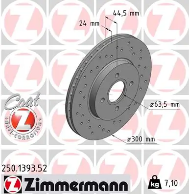 Piduriketas ZIMMERMANN 250.1393.52