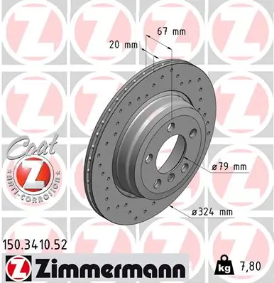 Piduriketas ZIMMERMANN 150.3410.52