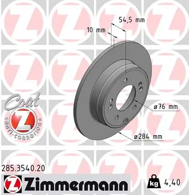 Piduriketas ZIMMERMANN 285.3540.20