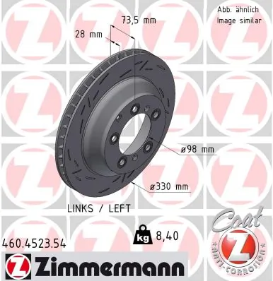 Piduriketas ZIMMERMANN 460.4523.54