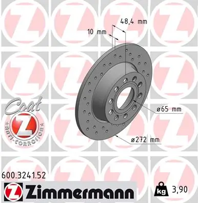 Piduriketas ZIMMERMANN 600.3241.52
