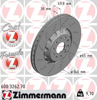 Piduriketas ZIMMERMANN 600.3262.70