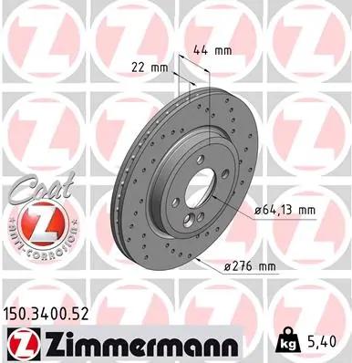 Piduriketas ZIMMERMANN 150.3400.52