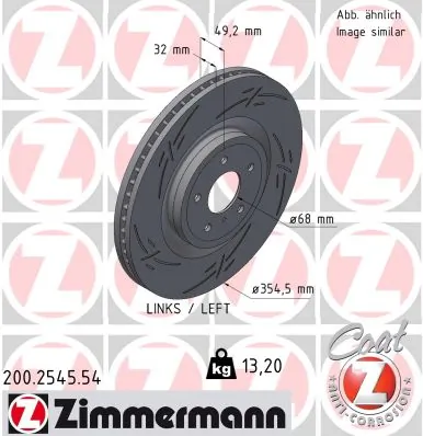 Piduriketas ZIMMERMANN 200.2545.54