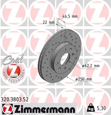 Piduriketas ZIMMERMANN 320.3803.52