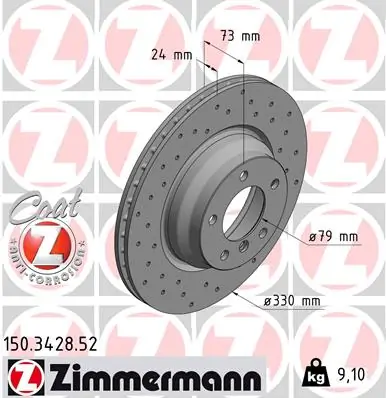 Piduriketas ZIMMERMANN 150.3428.52
