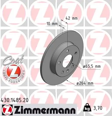 Piduriketas ZIMMERMANN 430.1485.20