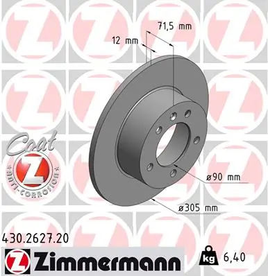 Piduriketas ZIMMERMANN 430.2627.20