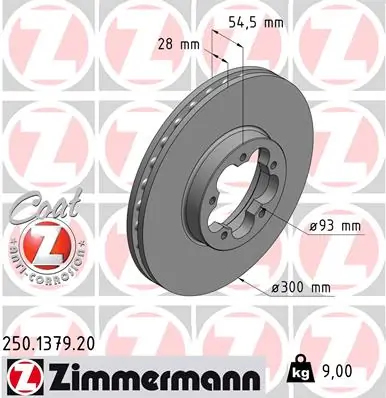 Piduriketas ZIMMERMANN 250.1379.20