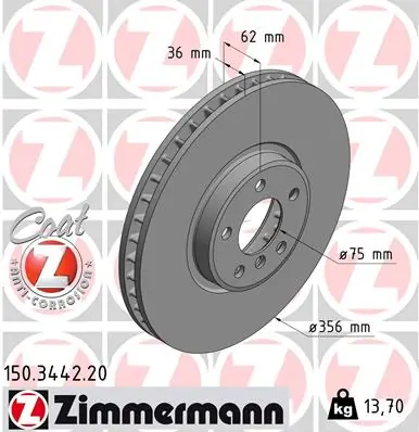 Piduriketas ZIMMERMANN 150.3442.20