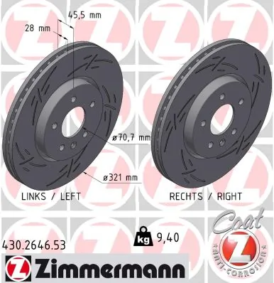 Piduriketas ZIMMERMANN 430.2646.53