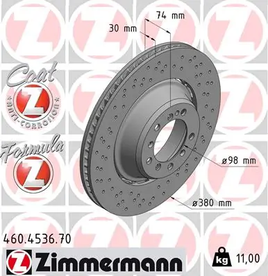 Piduriketas ZIMMERMANN 460.4536.70