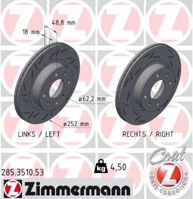 Piduriketas ZIMMERMANN 285.3510.53