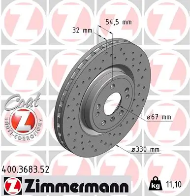 Piduriketas ZIMMERMANN 400.3683.52