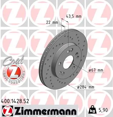 Piduriketas ZIMMERMANN 400.1428.52