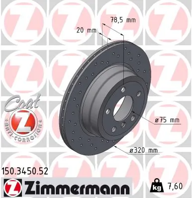 Piduriketas ZIMMERMANN 150.3450.52