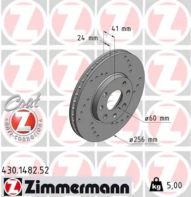 Piduriketas ZIMMERMANN 430.1482.52