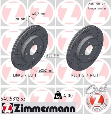 Piduriketas ZIMMERMANN 540.5312.53