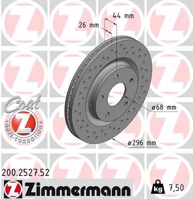 Piduriketas ZIMMERMANN 200.2527.52