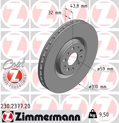 Piduriketas ZIMMERMANN 230.2377.20