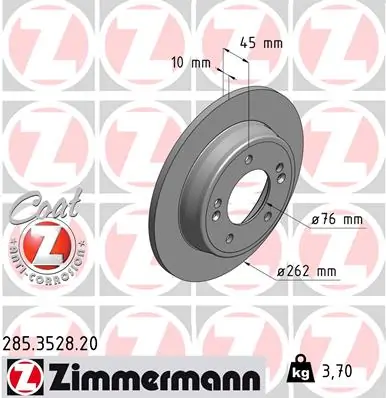 Piduriketas ZIMMERMANN 285.3528.20