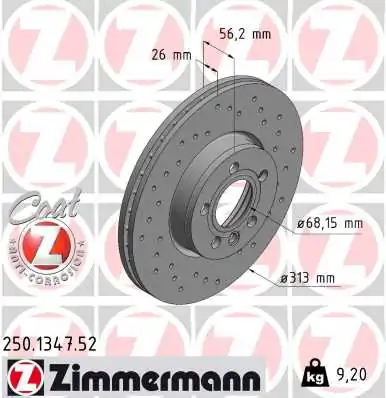 Piduriketas ZIMMERMANN 250.1347.52