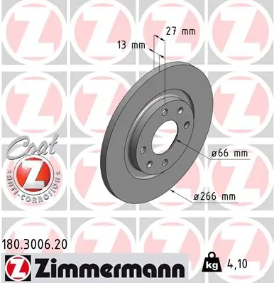 Piduriketas ZIMMERMANN 180.3006.20