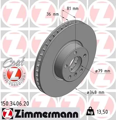 Piduriketas ZIMMERMANN 150.3406.20