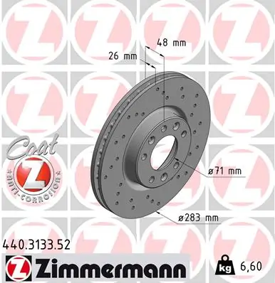 Piduriketas ZIMMERMANN 440.3133.52