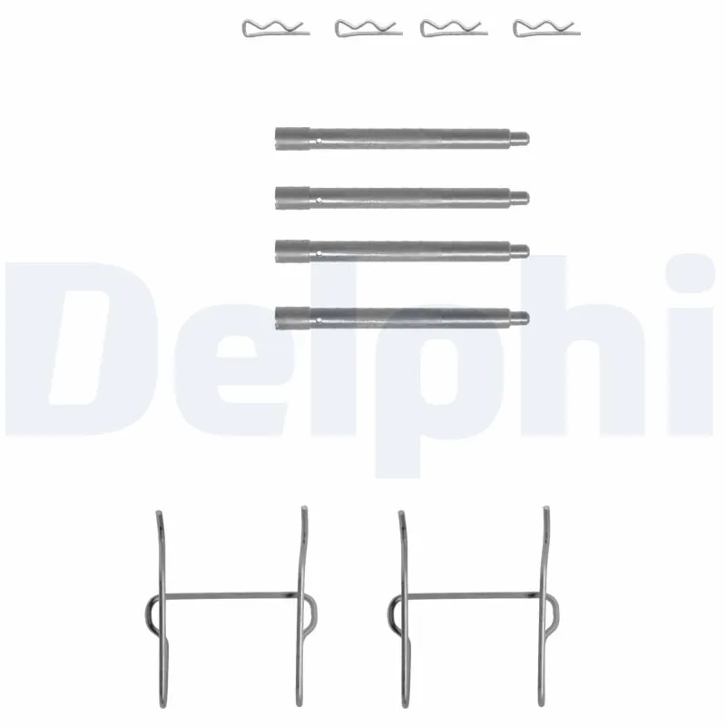 Lisakomplekt, ketaspiduriklotsid DELPHI LX0154