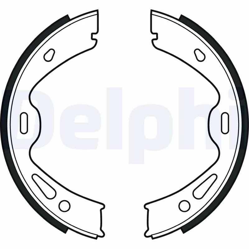Piduriklotside komplekt, seisupidur DELPHI LS2091