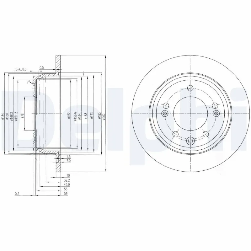 Piduriketas DELPHI BG4082C