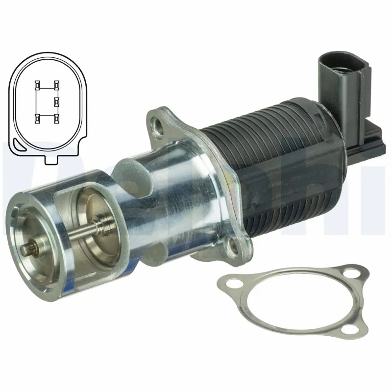 EGR-klapp DELPHI EG10402-12B1