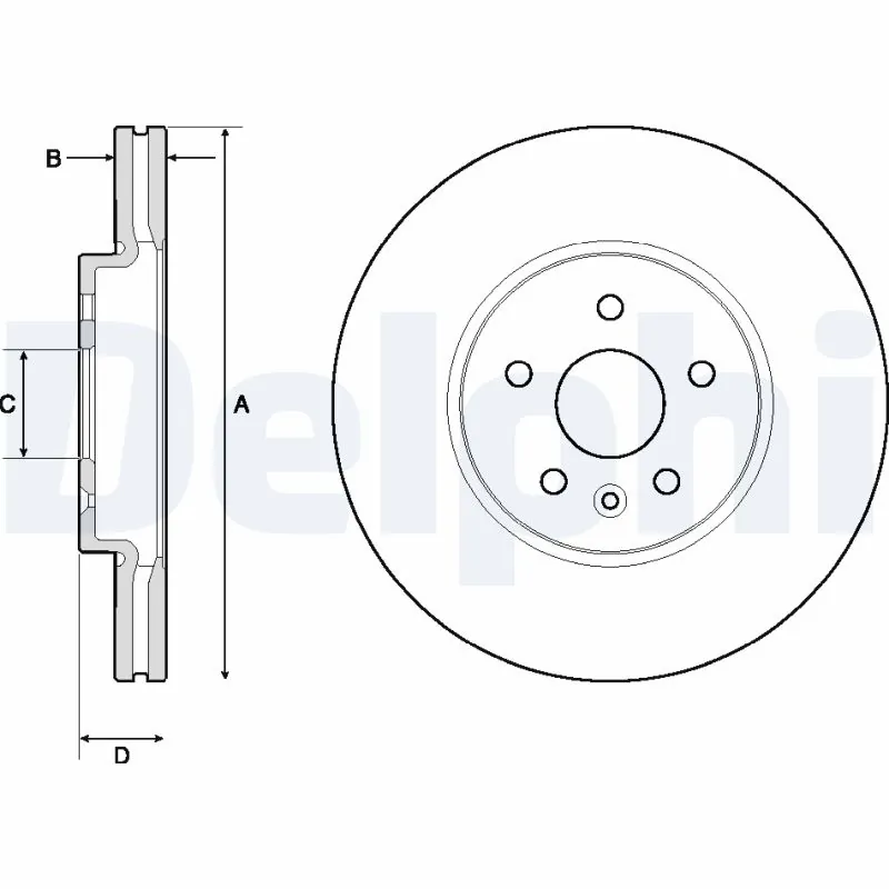 Piduriketas DELPHI BG4710C