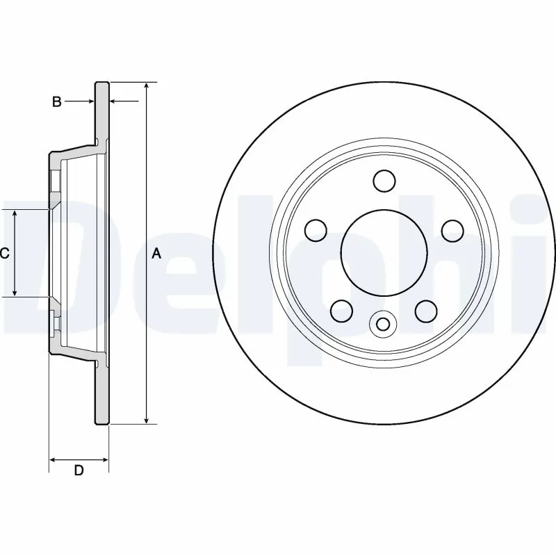 Piduriketas DELPHI BG3026