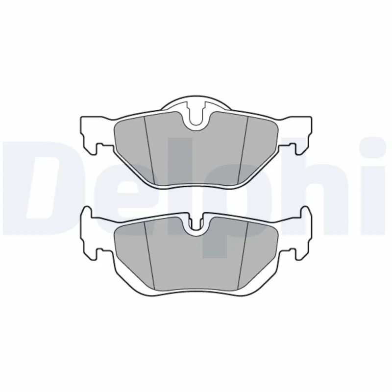 Piduriklotsi komplekt, ketaspidur DELPHI LP3618