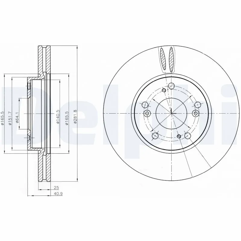 Piduriketas DELPHI BG4186C