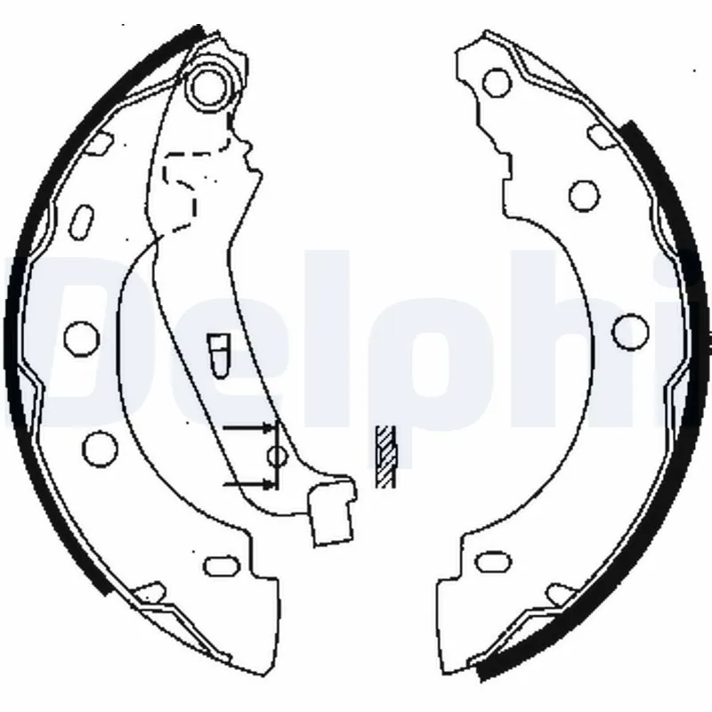 Piduriklotside komplekt DELPHI LS1842