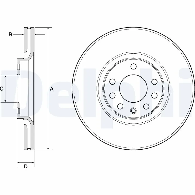 Piduriketas DELPHI BG3770C