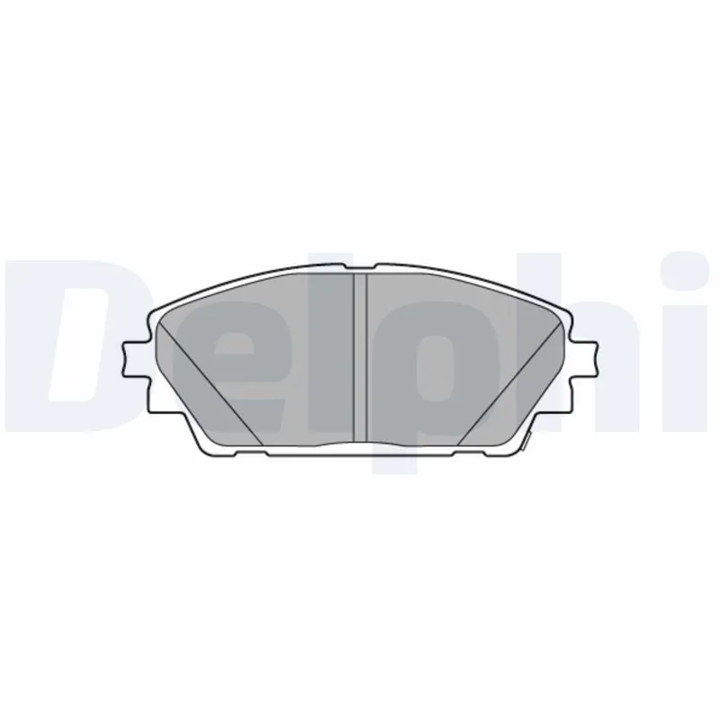 Piduriklotsi komplekt, ketaspidur DELPHI LP3632